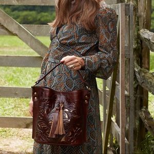 Patricia Nash Otavia Crossbody Bag,EUC